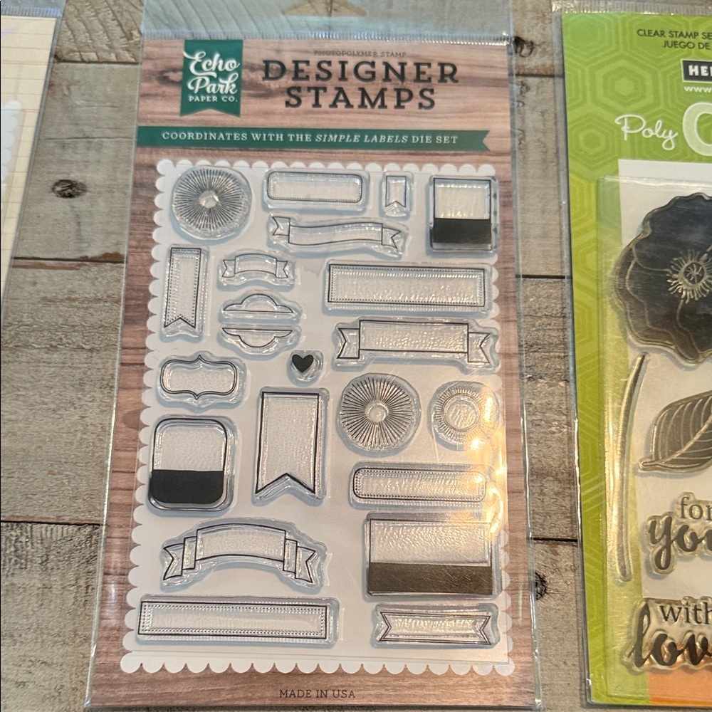 NWT Lot of Assorted Clear Stamps Sets-9 packs‎ - Picture 5 of 11